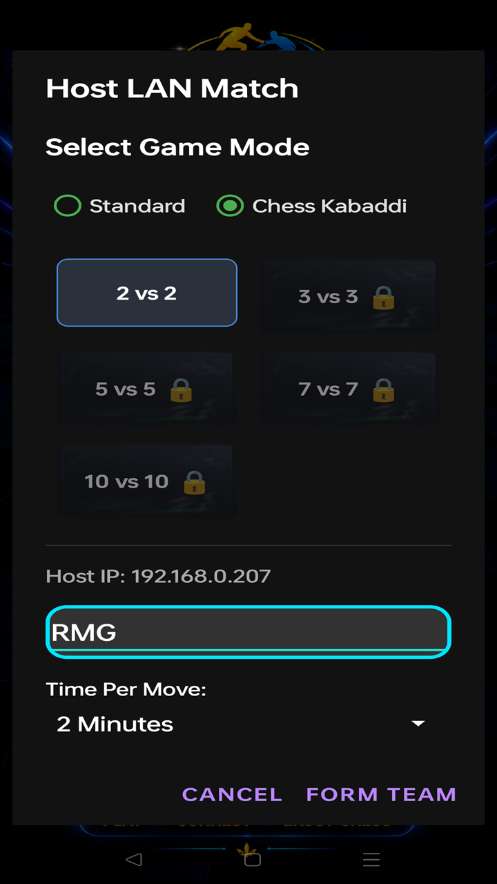 Chess Kabaddi Screenshot 1